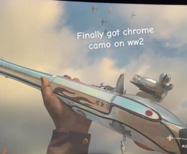 Finally got Chrome Camo