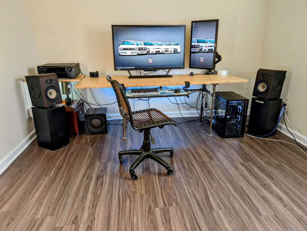 Downgraded OLED to this for $300 used; 144hz pva panel