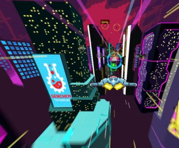 Star Racer, a combat ship speedfest about evading the fuzz as an alien M.O.M, has zoomed out of early access