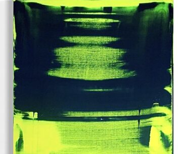 Cyberpunk abstract painting I did.