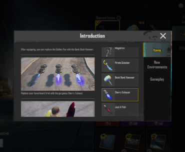 Update 3.9 - Starry exhaust feature