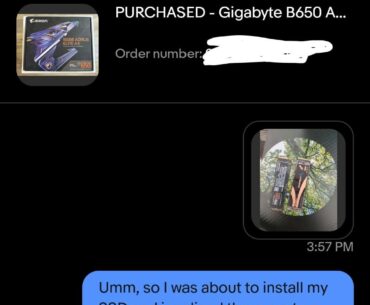 Bought a motherboard off eBay that came with 2 x 500GB SSDs which the seller accidentally left in