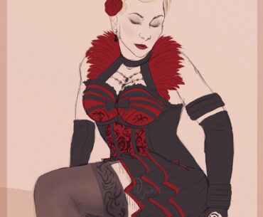 Did a sketch of Jessica Rose recently
