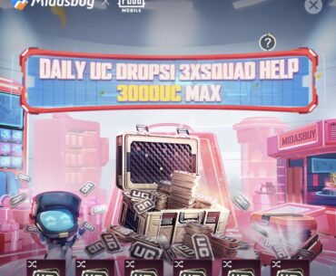 Midasbuy UC drop event