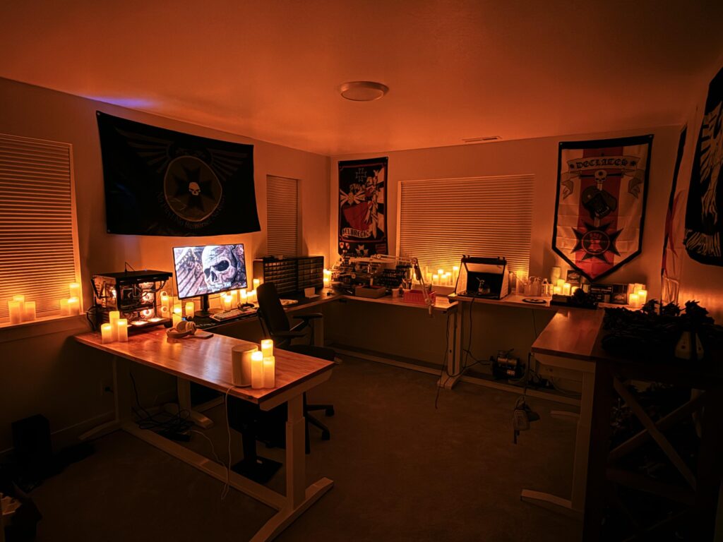 Brother in law saw my hobby room and told me to post here!