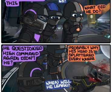 [OC] Consequences of questioning high command (from helldivers 2)