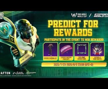 Unlock Exclusive Rewards in the 2025 PMWC In-Game Event！