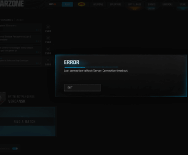 Can anyone please help ? whenever i start ANY MATCH, ANY MODE, game kick me out with this message... i can't play at all... any help ? :(