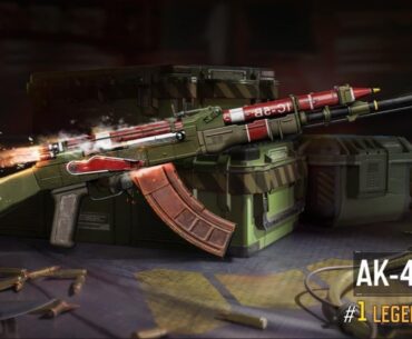 Got my first legendary weapon I'm so happy 😭