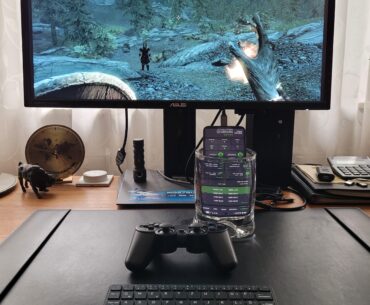 Playing Skyrim with my watercooled S25+