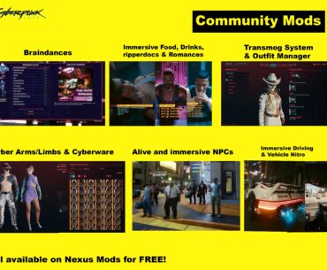 Don't be sad, remember we have the modding community! What people ask for is already available thanks to modding community (Only PC - Optimized and Performance Friendly)