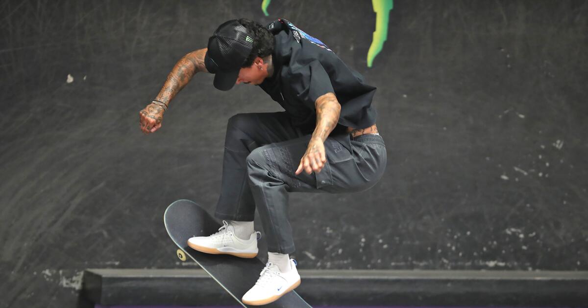 Nyjah Huston of Laguna Beach nabs two silver medals at X Games Nyjah Huston of Laguna Beach nabs two silver medals at X Games