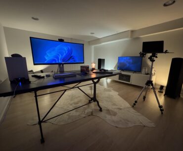 Just moving in, but the cave is coming together.