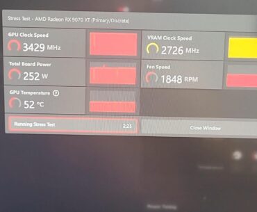 Is this normal for rx 9070 xt?