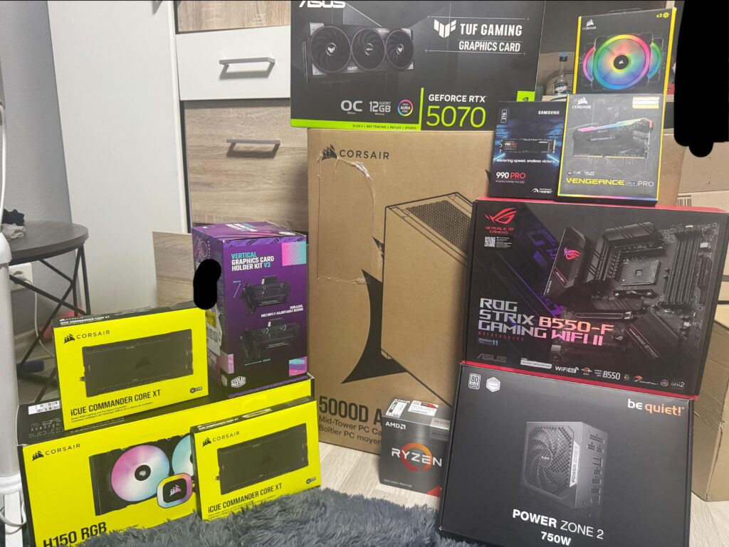 Almost Done buying every part i need for my second pc build(im only missing 7 more Corsair LL120 Fans) any thoughts?