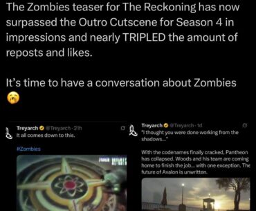 I still don’t get how activision doesn’t see the full potential in zombies