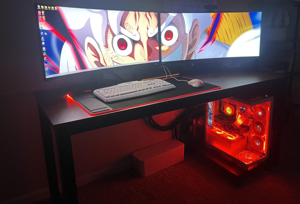 My first ever computer (Built it myself!!!) and my first ever set up