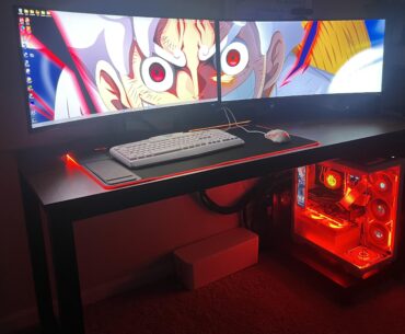 My first ever computer (Built it myself!!!) and my first ever set up