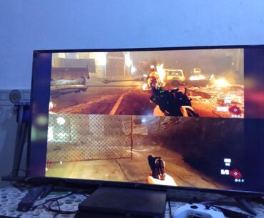 Playing old cod in Xbox 360 with the bro
