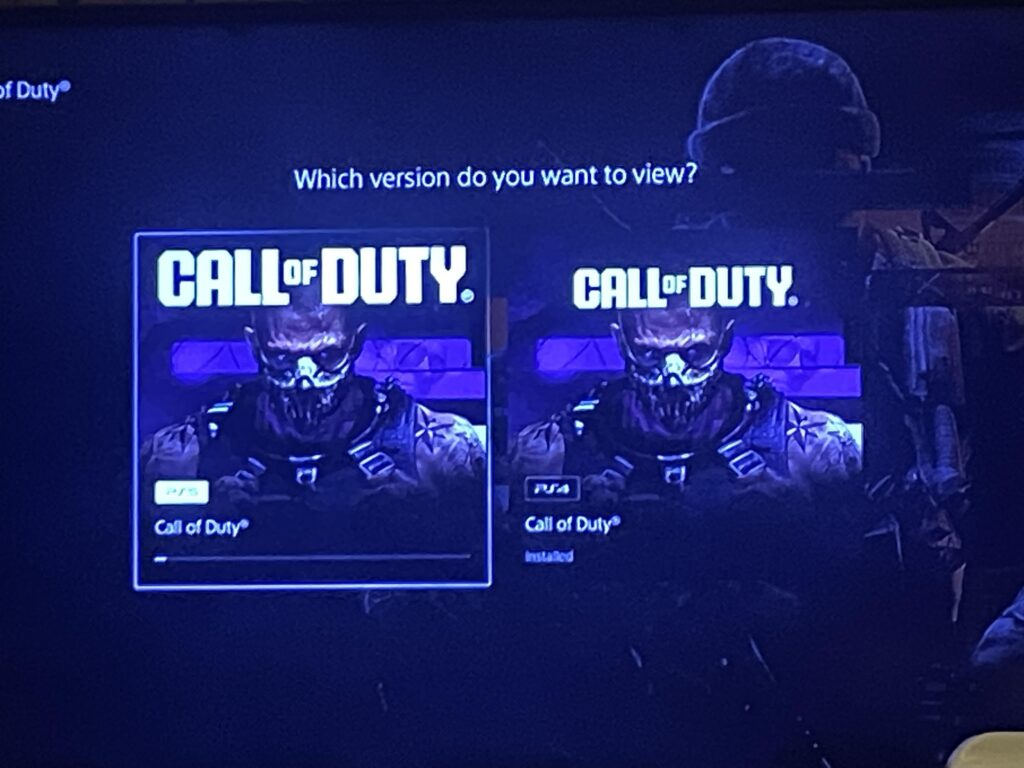 I switched to PS5 , which one is the damn warzone?