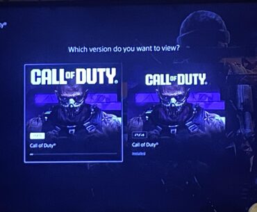I switched to PS5 , which one is the damn warzone?