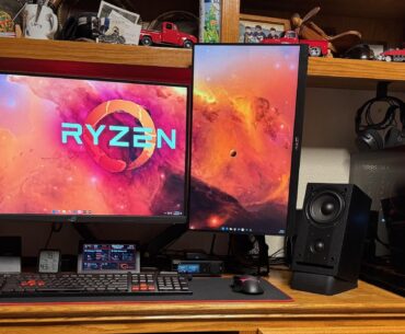 home office gaming / near-field music system