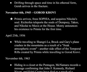 A crazy theory after the events of Gorod Krovi (Agonia Fracture)