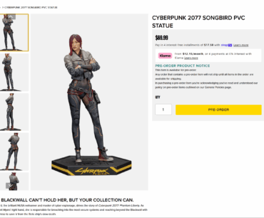 CDPR just dropped Songbird figure
