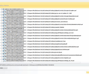unbelievable how EA is just allowed to leave this much left over files after uninstalling