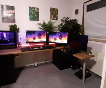 My gaming and racing-sim setup