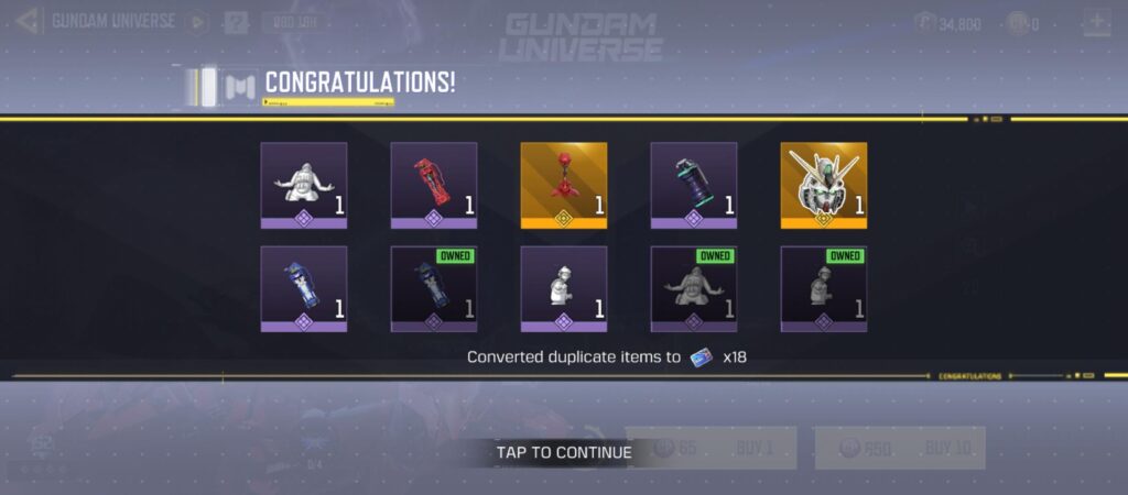 Good job for the ones who got main prizes first try