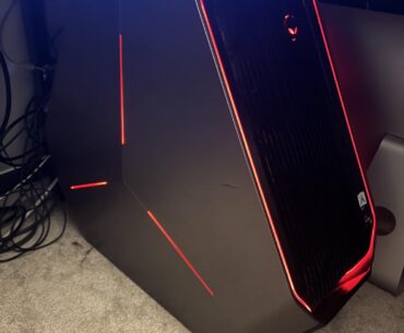 My gaming battle station