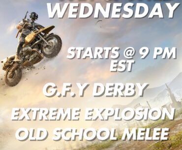 WET N WILD WEDNESDAY PUBG CONSOLE CUSTOMS 9 PM EST