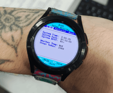 My new watch face