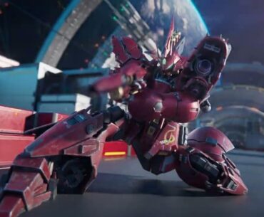 Is there a lore reason why Sazabi has such a huge ass?