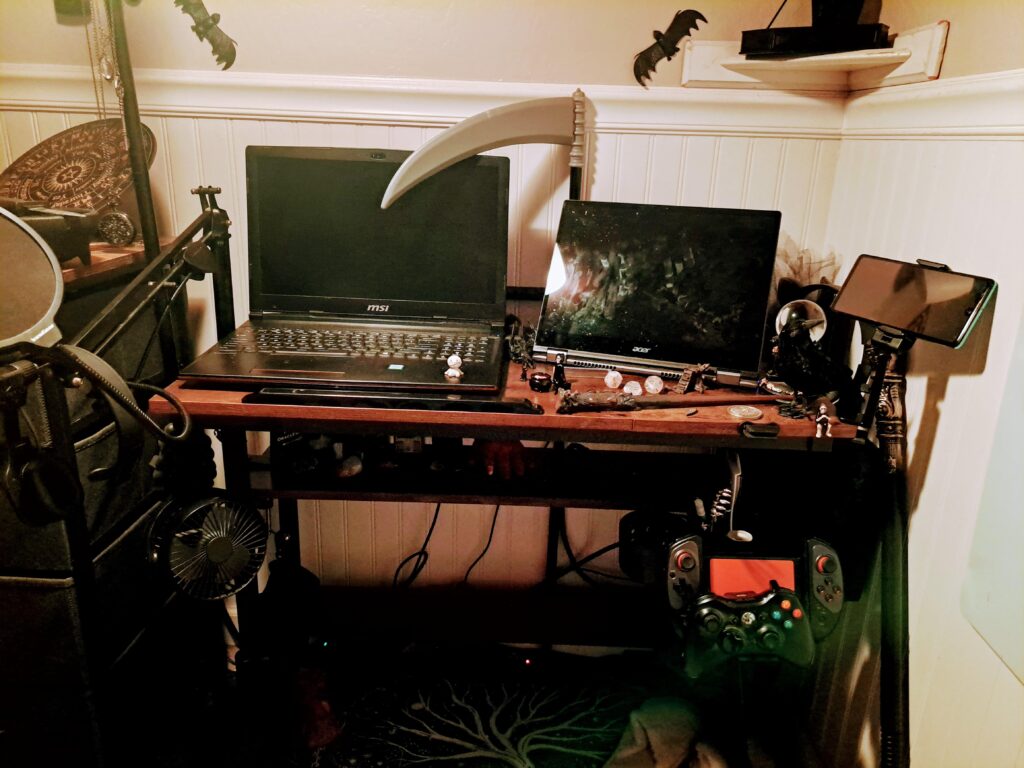 Is it mess or style? What would you change or add? Is it witchy enough?