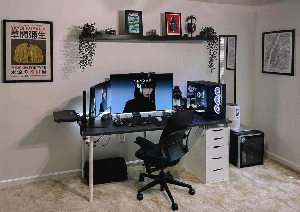 New apartment setup ft. the double hanging plant meta