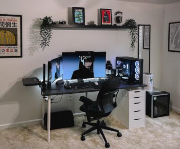 New apartment setup ft. the double hanging plant meta