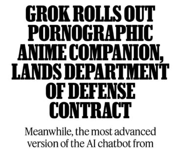 Dystopia, anyone?