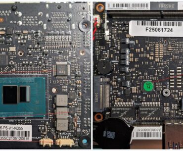 What prevents the single-core turbo frequency from reaching its stock values (Intel TwinLake N355)?