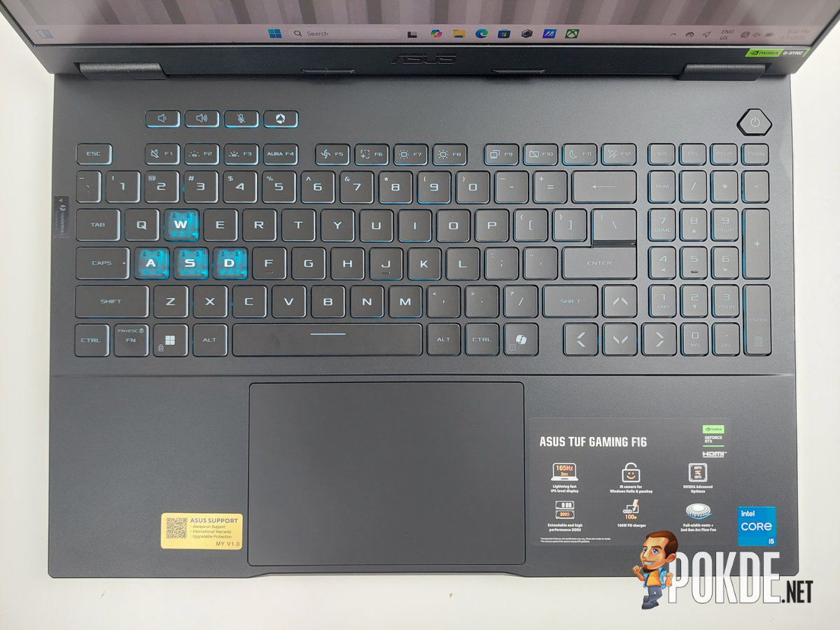 ASUS TUF Gaming F16 (FX608JH) Review - Sensible All Around - 31