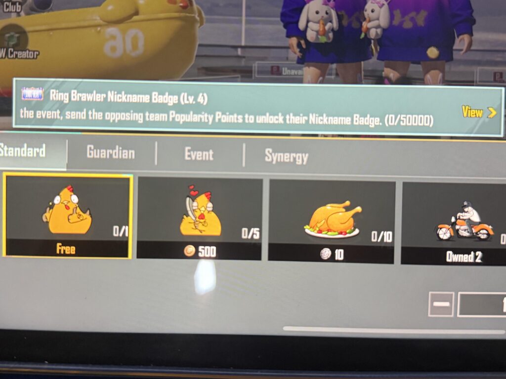 Getting other Nickname Badge
