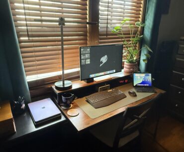 First job that lets me work from home, next step is a nice chair and webcam