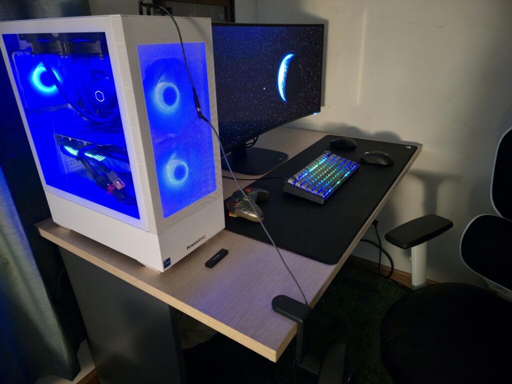 It ain't much compared to some but I like it