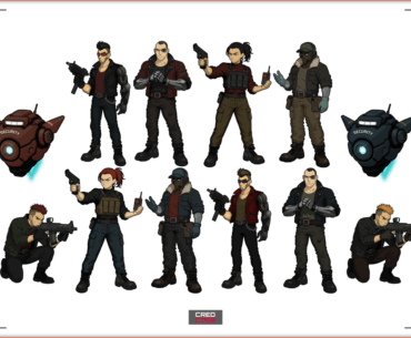 Finished Making Some Cyberpunk Style Paper Minis For TTRPGs. Hope You All Like It.