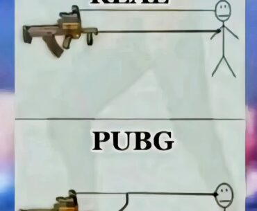 PUBGM mechanics are mostly based on real life scenarios, which one of these illustrations are accurate?