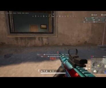 I’ve played this video back 20 times & slo-mo and I still can’t spot the 1st kill. Help?