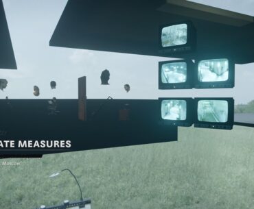 Anyone else get this glitch during the KGB mission?