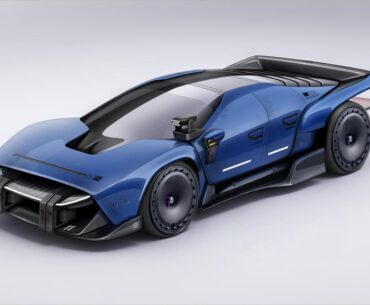 I designed a Cyberpunk car for a client last year, meet the MAKO.