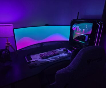 The temporary setup